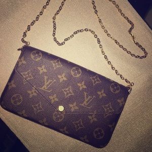 LV Monogram Felicie Crossbody